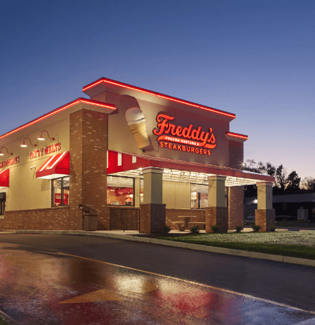 The exterior of a Freddy's