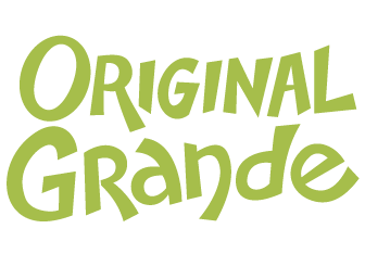 Logo in green and white for Original Grande