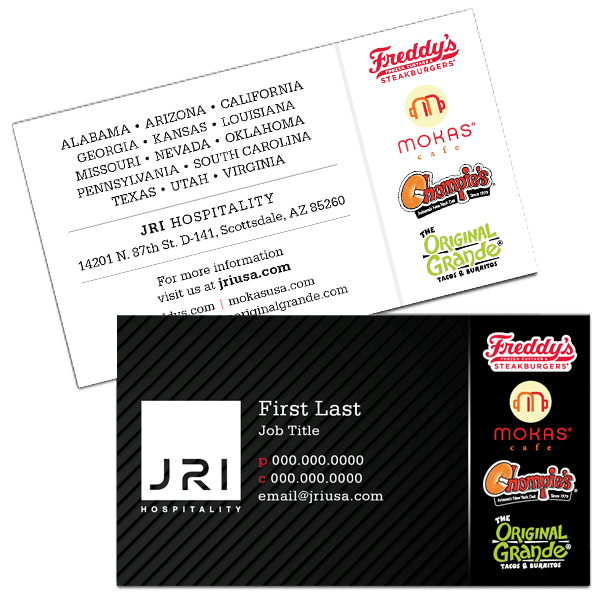 JRI Multi Concept Executive Card JRI Hospitality